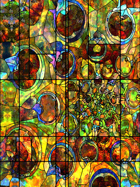 Metaphorical Stained Glass © agsandrew / Fotolia.com #129124732